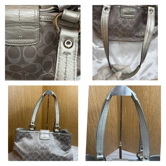 Silver Coach Women's Bag - Picture 7 of 11